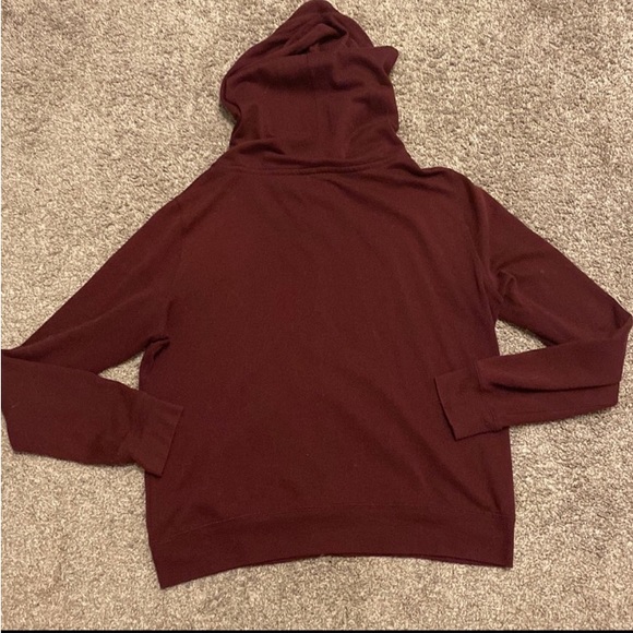 VS Pink Aztec Burgandy Hoodie Size: Large - Picture 2 of 4